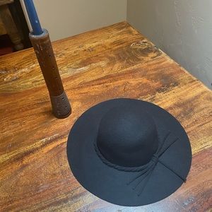 Black Felt Hat